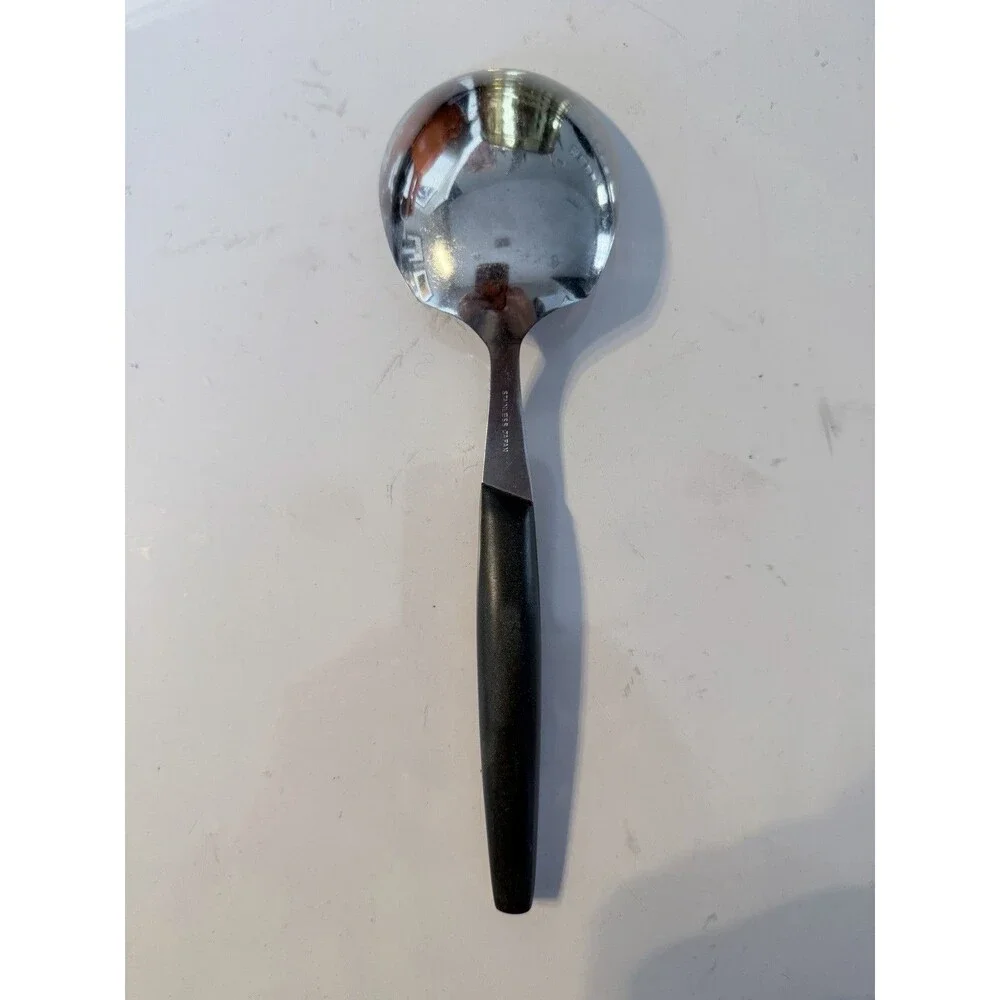 Mar-Crest Stainless‎ Japan Atomic Starburst 8” Serving Spoon Vintage